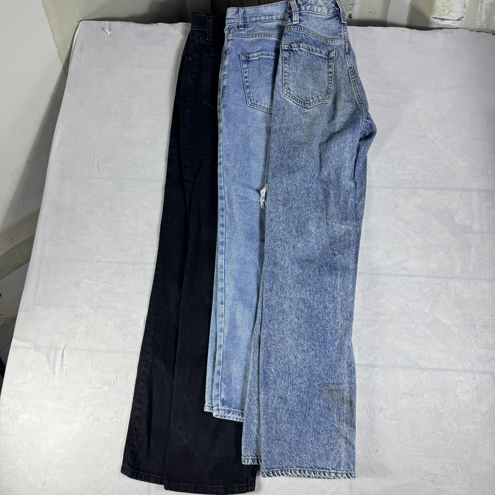 Abercrombie & Fitch Pacsun Womens Jeans Blue Black Ultra High Rise 24 Lot Of 3 - Picture 2 of 12